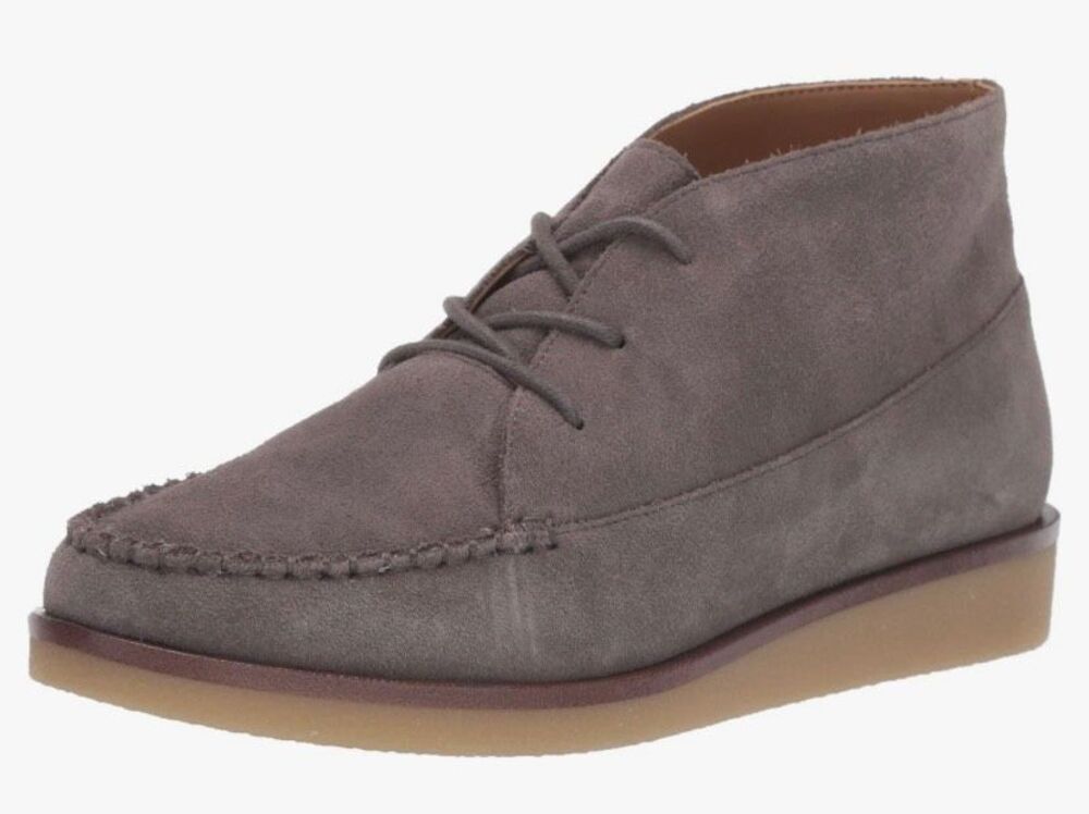 Aerosoles women’s gray greenhouse fleece lined ankle boots, 7.5.